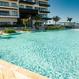 Progreso में, होटल Beautiful 2BR Condo with unforgettable ocean views Yucalpeten Marina Resort