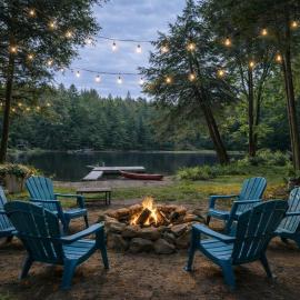 Waterfront Muskoka Cottage with Hot Tub, Canoes, Fire Pit and BBQ, hotel en Bracebridge