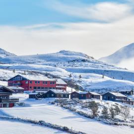Viesnīca Rondane Haukliseter Fjellhotell pilsētā Høvringen