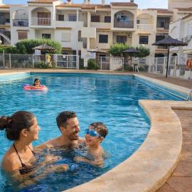 "Umma house" Playa, Piscina, Terraza y aire acondicionado