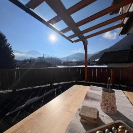 Hasenchalet Ruhpolding Whg1 70m2 6 Pers Chiemgau Karte、ルーポルディングのホテル