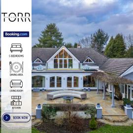 5BDR Luxe Villa By Torr Property Group Short Lets & Serviced Accommodation With Free Parking & River View Stratford-Upon-Avon