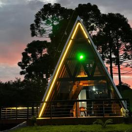 Chalé Montem Verde I Refúgio na Serra Catarinense em Ponte Alta com Hidro próximo Lages, Urubici, hotel i Ponte Alta