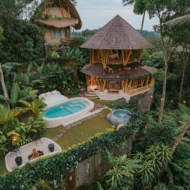 Makerti Bali - Sanctuary bamboo house, hotel u gradu 'Selat'