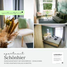 Schönhier - Design Apartment mit Pool, Sauna