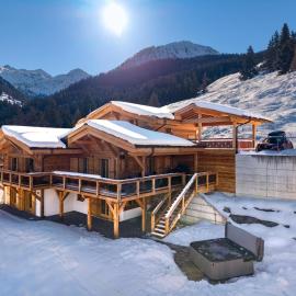 Chalet Flocon de Neige - jacuzzi - sauna