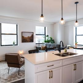 Luxury Downtown Apt with Parking, Gym, and Lap Pool · Sleeps 4-5