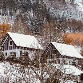 Häuser Traumblick und Alpenzauber