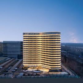 Atour Hotel Dezhou east highspeed rail jianhe park area, hotel u gradu Dezhou
