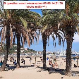 Studio lavandou climatisation avec parking privé proche mer, hotel in Le Lavandou