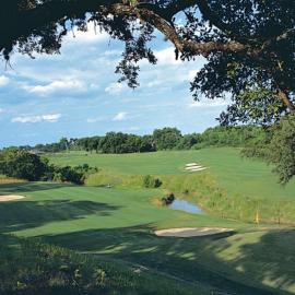 Golf-course getaway with fairway views, pool, WiFi, & central AC