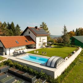 Villa Aurelia with Heated Pool, Sauna & Wellness in Gorski Kotar