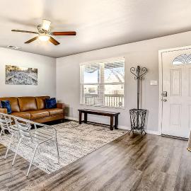 Fully updated home with deck, gorgeous views, about 30 minutes from downtown