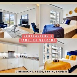 Luxury 2-Bedroom Apartment with Private Gym, hotel in South Norwood