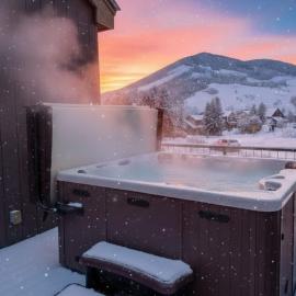 A Peace of Paradise Ski Hot Tub Pet Friendly