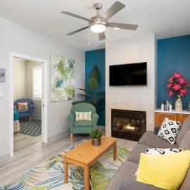 Seaside Flamingo Retreat