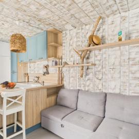 100 m de la plage, terrasse, maison pour 2