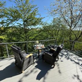 Neues Feriendomizil Krabbenkoje - Nordseeurlaub mit großem Balkon im idyllischen Butjadingen