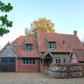 Norfolk Village Flint Cottage