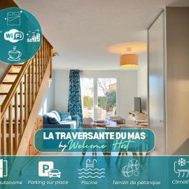La Traversante du Mas, 6 pers piscine à Calvisson, hôtel à Calvisson
