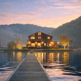 The Lake House 野尻湖, hotel in Shinano