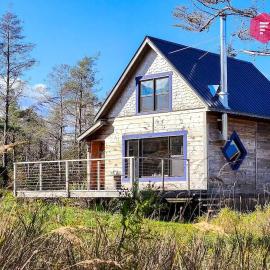 Notre-Dame-Des-Bois में, होटल Le Pèlerin - Chalet rustique Écoresponsable en nature - Estrie