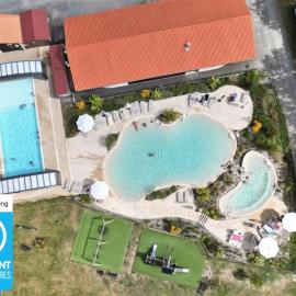 ZEcamping 3 dog friendly salle fitness piscine, hotel di Vensac
