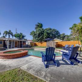 Grill & Games! Family Home 3 Mi to Pompano Beach