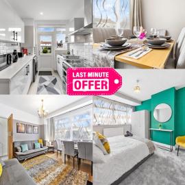 4BR 1BA New House in Wembley Harrow Sleeps 9, hotel a Wealdstone