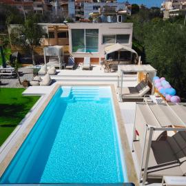 Modular Bungalows With Heated Pool Artemis Greece, hotel u gradu Artemida