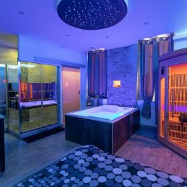 LX202 Love Room & Spa privatif - Jacuzzi & Sauna