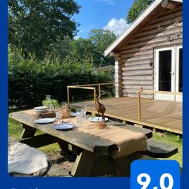 Knus boomstamhuisje op de Schatberg - nabij Toverland – hotel w mieście Sevenum