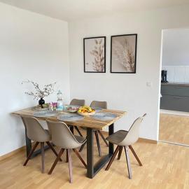 Moderne Ferienwohnung nahe Zentrum Fürstenau, hotell i Fürstenau
