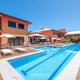 Apto em cond. c/ piscina a 750m da Praia RDW0103