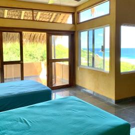 Departamento con vista al mar, Wifi Starlink y AC en Playa San Agustinillo – hotel w mieście San Agustinillo