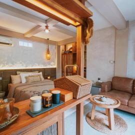 Earthy Cave Retreat at Bond Cave near Canggu