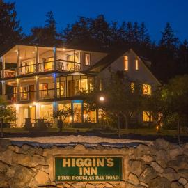 Powell River में, होटल Higgin's Inn