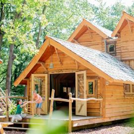 Boshuis Dorus met sauna I Recreatiepark d'n Mastendol, hotel Rijen városában