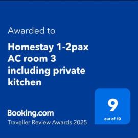 Ban Sokluy AC apartment 3 1-2pax including kitchen