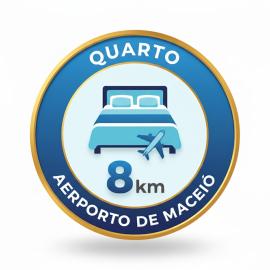 Quarto 8km Aeroporto MCZ, hotel u gradu Masejo