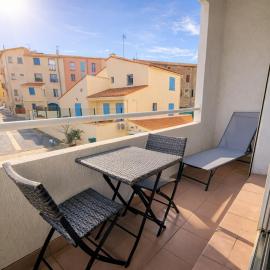 Appartement Climatisé Familial avec Parking à Collioure - FR-1-309-550