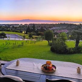 Sea View Pool Villa in Glarokavos, Halkidiki