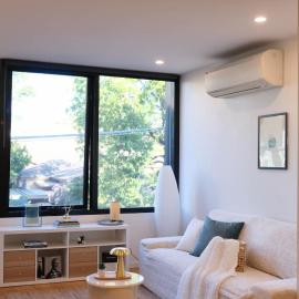 Executive Stay Quiet 2BR 2BA Study Tram at Door Secure Parking