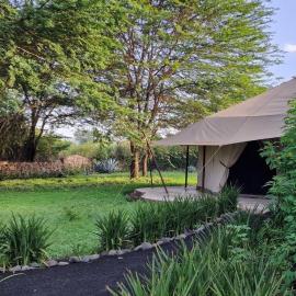 Dolly Farm & River Camp, Luxury Tents、Usa Riverのホテル