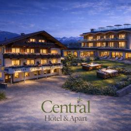 Hotel & Apart Central, hotelli kohteessa Fügen