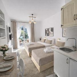 Ameli Studio ,Balcony with Mountain View, Kitchenette, 1km to Beach by likeyourhome, hotell i Corfu