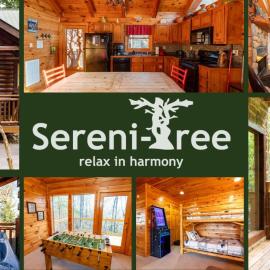 Sereni-Tree Log Cabin Secluded with Relaxing Mountain Views, hotel i Sevierville