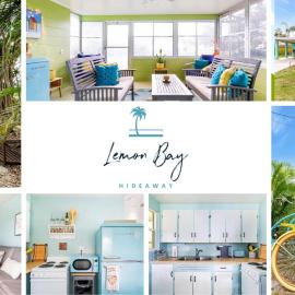Lemon Bay Hideaway, Retro Beach Bungalow, khách sạn ở Venice