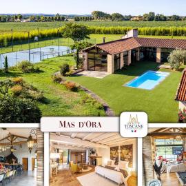 Mas d'Ora - Piscine Chauffée - Tennis - Parc, hotel in Brens