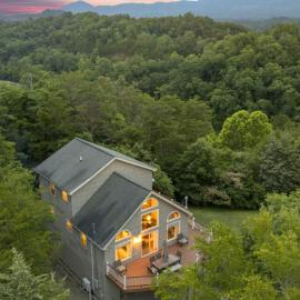 Hill Top Retreat Lake Sauna Hot Tub Mtn View